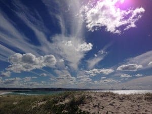 view of Gold Coast from Coolangatta