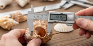 Selecting hermit crab shell sizes
