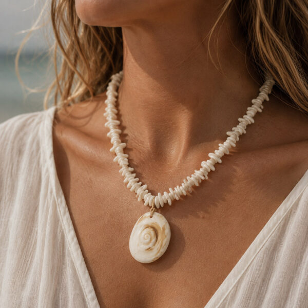 Catseye Shells Cream White and Ivory